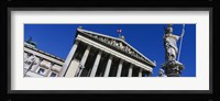 Austria, Vienna, Parliament Fine Art Print