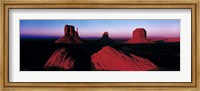 Sunset At Monument Valley Tribal Park, Utah, USA Fine Art Print