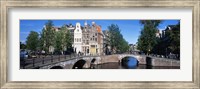 Row Houses, Amsterdam, Netherlands Fine Art Print