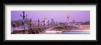 Bridge over a river, Seine River, Paris, France Fine Art Print