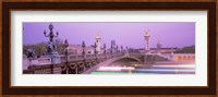 Bridge over a river, Seine River, Paris, France Fine Art Print