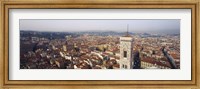 Aerial view of a city, Florence, Tuscany, Italy Fine Art Print