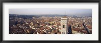 Aerial view of a city, Florence, Tuscany, Italy Fine Art Print
