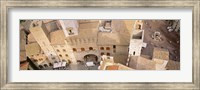 High angle view of houses, San Gimignano, Tuscany, Italy Fine Art Print