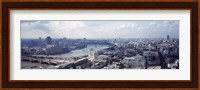 England, London, Aerial view from St. Paul's Cathedral Fine Art Print