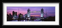 England, London, Tower Bridge Fine Art Print