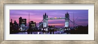 England, London, Tower Bridge Fine Art Print