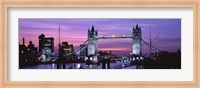 England, London, Tower Bridge Fine Art Print