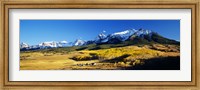 USA, Colorado, Ridgeway, Last Dollar Ranch, autumn Fine Art Print