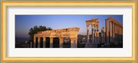 Turkey, Pergamum, temple ruins Fine Art Print