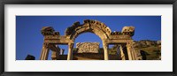 Turkey, Ephesus, temple ruins Fine Art Print