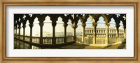 Columns in Saint Mark Square, Venice Fine Art Print