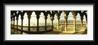 Columns in Saint Mark Square, Venice Fine Art Print