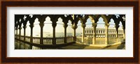 Columns in Saint Mark Square, Venice Fine Art Print