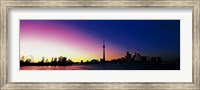 CN Tower SkyDome Toronto Ontario Canada Fine Art Print