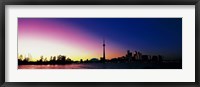 CN Tower SkyDome Toronto Ontario Canada Fine Art Print
