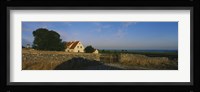 Detached house near the ocean, Faro, Sweden Fine Art Print