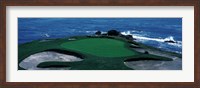 Pebble Beach Golf Course 8th Green Carmel CA Fine Art Print