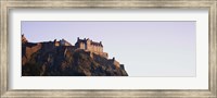 Low angle view of a castle on top of a hill, Edinburgh Castle, Edinburgh, Scotland Fine Art Print