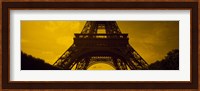 Low angle view of a tower, Eiffel Tower, Champ De Mars, Paris, Ile-De-France, France Fine Art Print