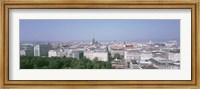 Austria, Vienna, High angle view of the city Fine Art Print