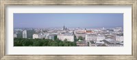 Austria, Vienna, High angle view of the city Fine Art Print