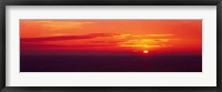 Sunrise Lake Michigan USA Fine Art Print