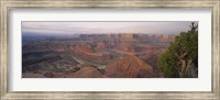 High Angle View Of An Arid Landscape, Canyonlands National Park, Utah, USA Fine Art Print