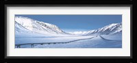 Alaska Pipeline, Brooks Range, Alaska Fine Art Print