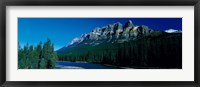 Castle Mountain, Banff National Park, Alberta, Canada Fine Art Print