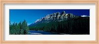 Castle Mountain, Banff National Park, Alberta, Canada Fine Art Print