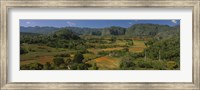 High angle view of a landscape, Valle De Vinales, Pinar Del Rio, Cuba Fine Art Print