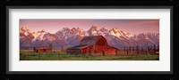 Barn Grand Teton National Park WY USA Fine Art Print