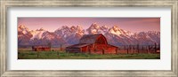 Barn Grand Teton National Park WY USA Fine Art Print