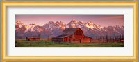 Barn Grand Teton National Park WY USA Fine Art Print