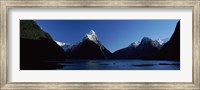 Lake at Milford Sound, South Island, New Zealand Fine Art Print
