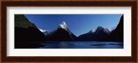 Lake at Milford Sound, South Island, New Zealand Fine Art Print