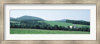 Farm In A Field, Danville, Vermont, USA Fine Art Print