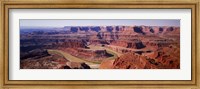 River flowing through a canyon, Canyonlands National Park, Utah, USA Fine Art Print