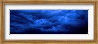 Dramatic Blue Clouds Fine Art Print