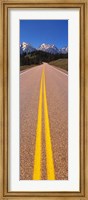 Road Grand Teton National Park WY Fine Art Print