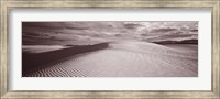 Clouds over Dunes, White Sands, New Mexico Fine Art Print
