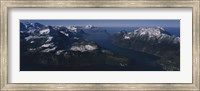 High Angle View Of Mountains, Lake Lucerne, Switzerland Fine Art Print