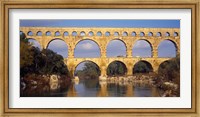 Aqueduct, Pont Du Gard, Provence-Alpes-Cote d'Azur, France Fine Art Print