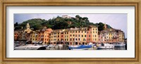 Harbor Houses Portofino Italy Fine Art Print
