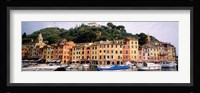 Harbor Houses Portofino Italy Fine Art Print