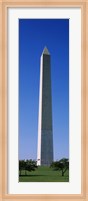 Low angle view of the Washington Monument, Washington DC, USA Fine Art Print