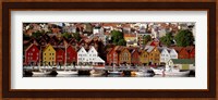 Harbor in Bergen, Norway Fine Art Print