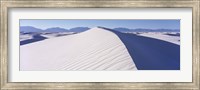 Hills in the White Sands Desert, New Mexico Fine Art Print
