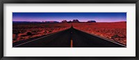 Road Monument Valley Tribal Park UT USA Fine Art Print